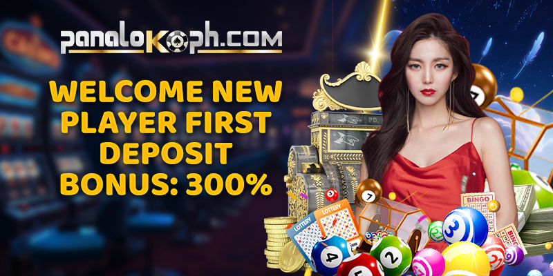 Welcome New Player First Deposit Bonus: 300%